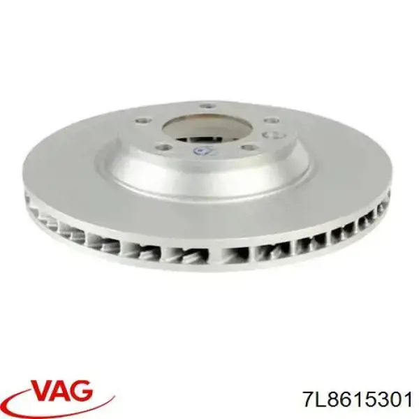 Disco de freno 7L8615301 VAG