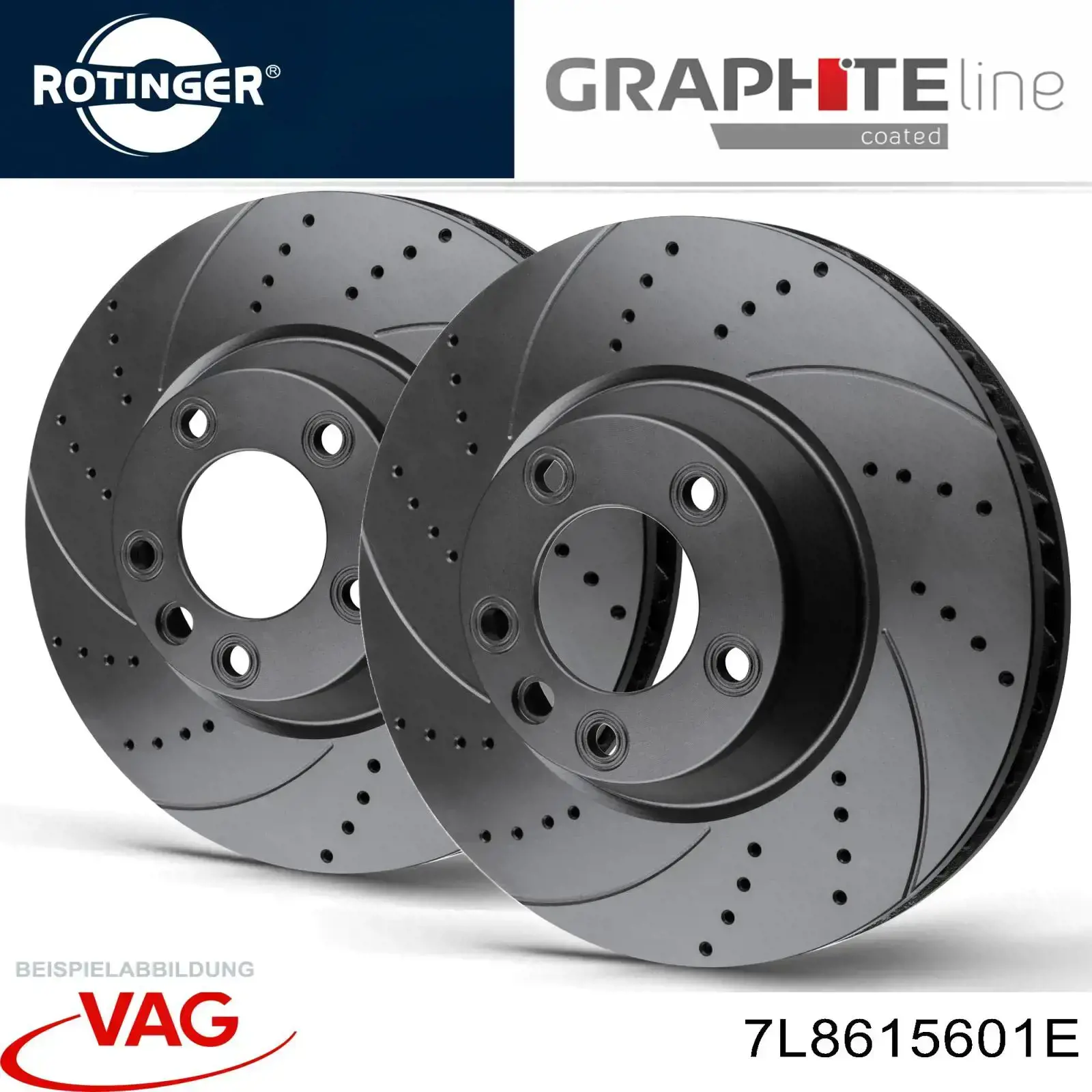 Frenos traseros VAG 7L8615601E