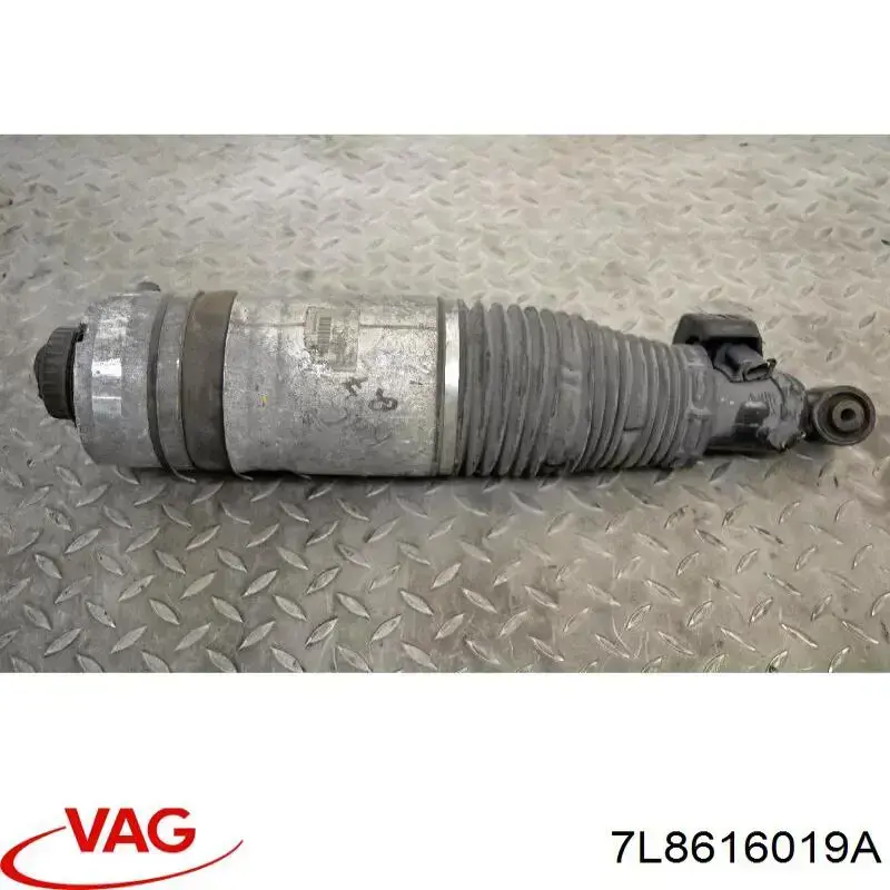 7L8616019A VAG amortiguador trasero izquierdo