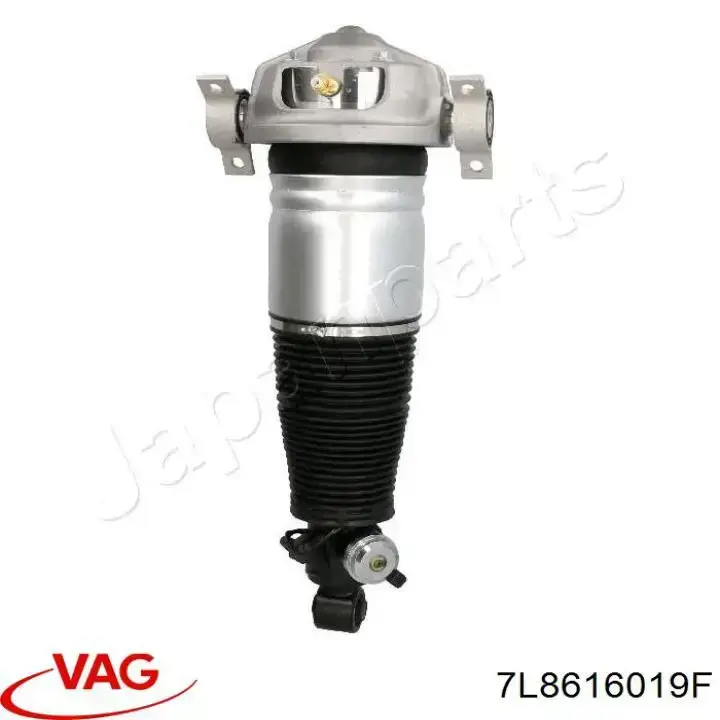 7L8616019F VAG amortiguador trasero izquierdo