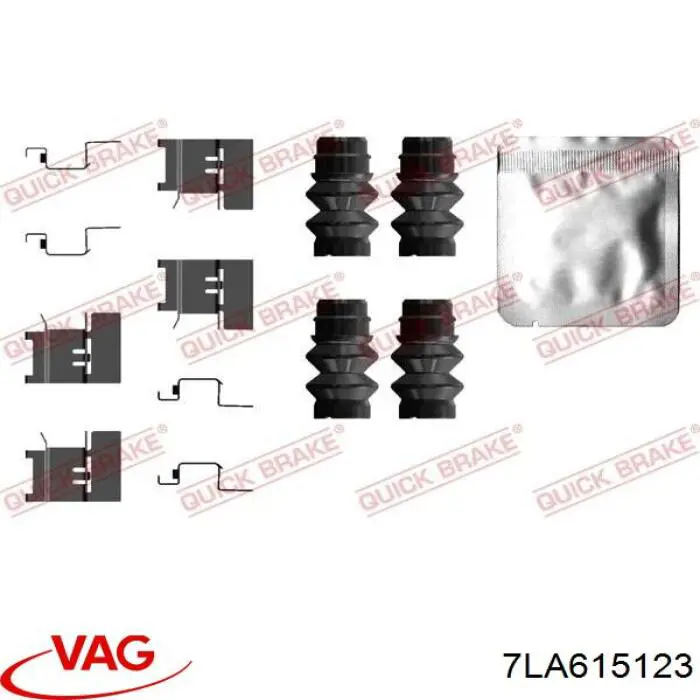 Émbolo de la pinza de freno delantera VAG 7LA615123 precio, desde 15,99 EUR