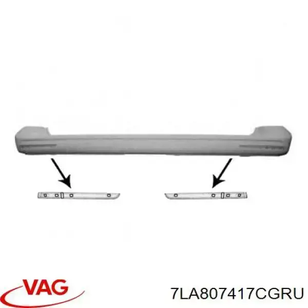 Paragolpes Prasco VG9191071 precio, desde 188,48 EUR