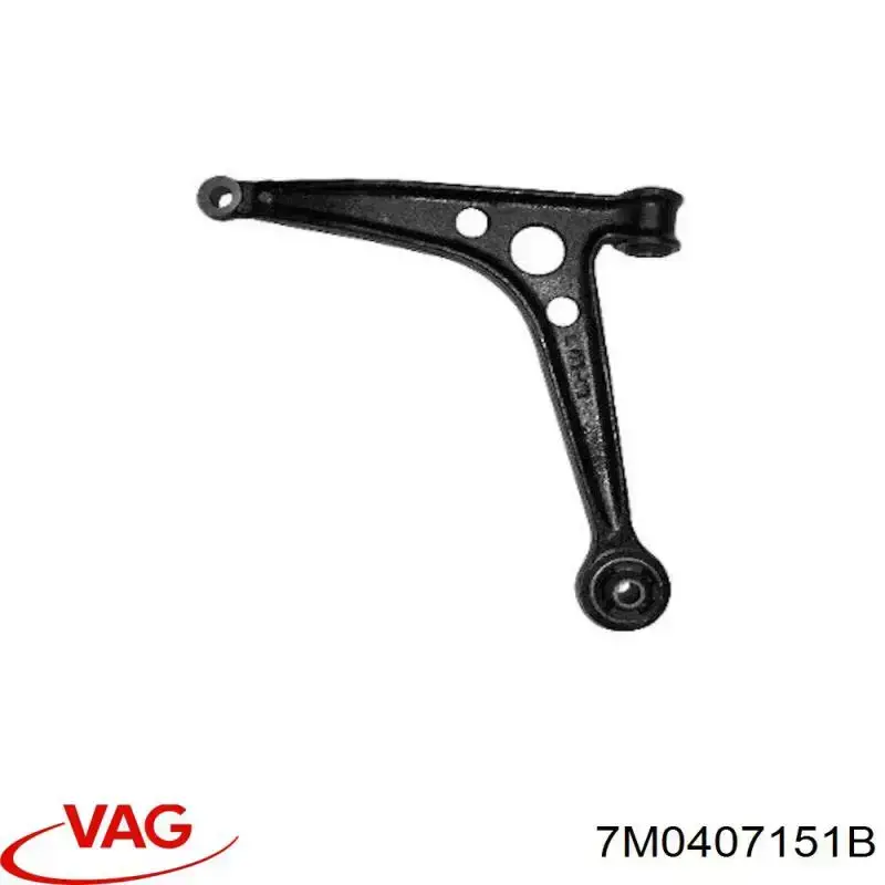 Brazo inferior izquierdo de la suspensión delantera VAG 7M0407151B precio, desde 70,03 EUR