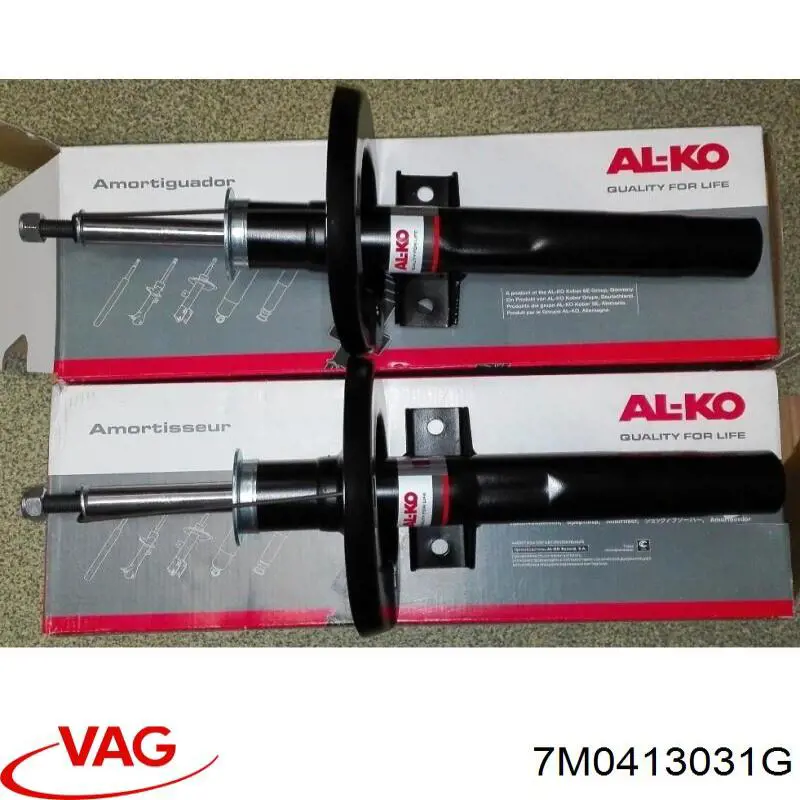 Amortiguador delantero VAG 7M0413031G
