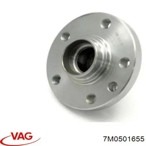 Cubo de rueda delantero VAG 7M0501655