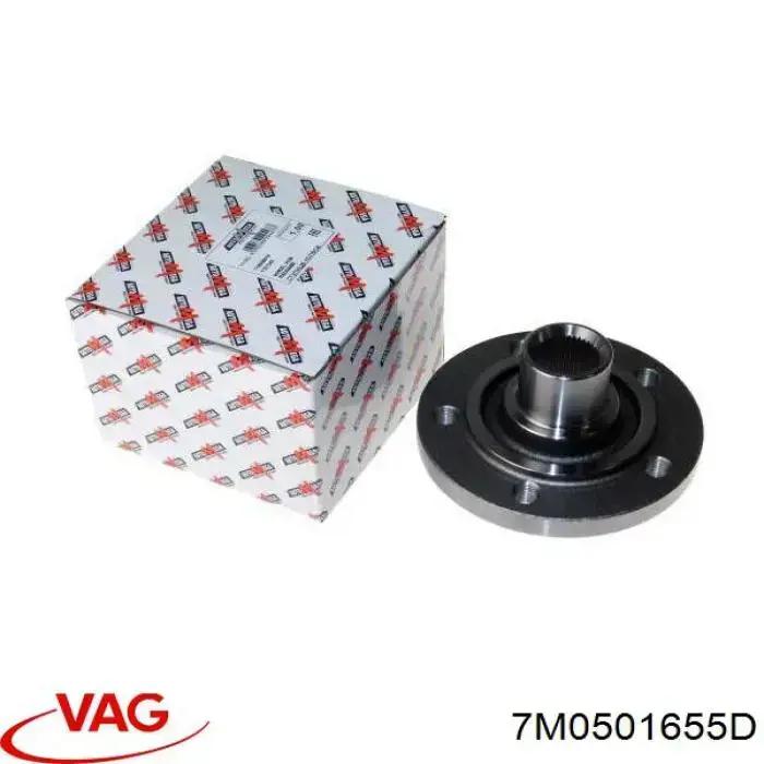 Buje de rueda delantero 7M0501655D VAG