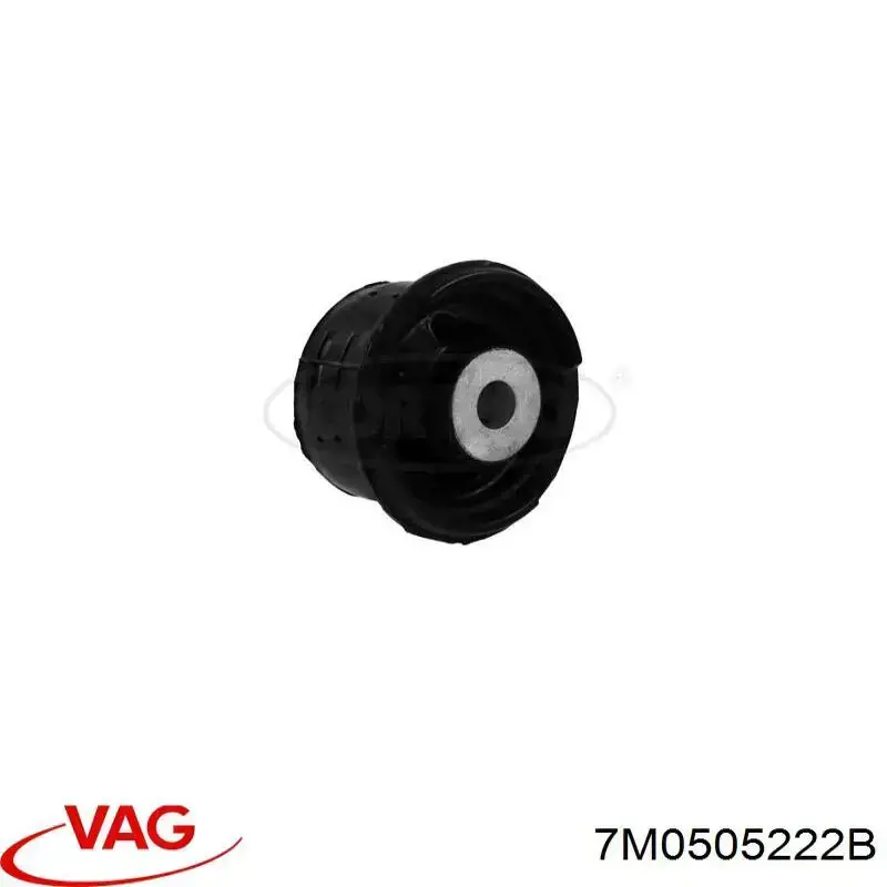 7M0505222B VAG suspensión, cuerpo del eje trasero