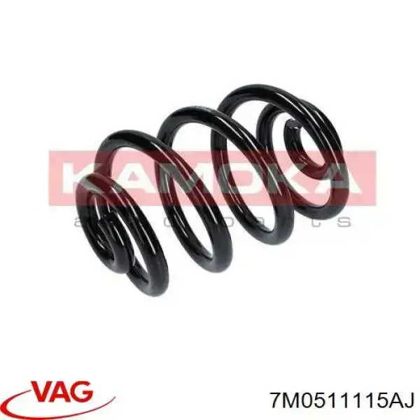 Muelle de suspensión trasero VAG 7M0511115AJ precio, desde 75,50 EUR