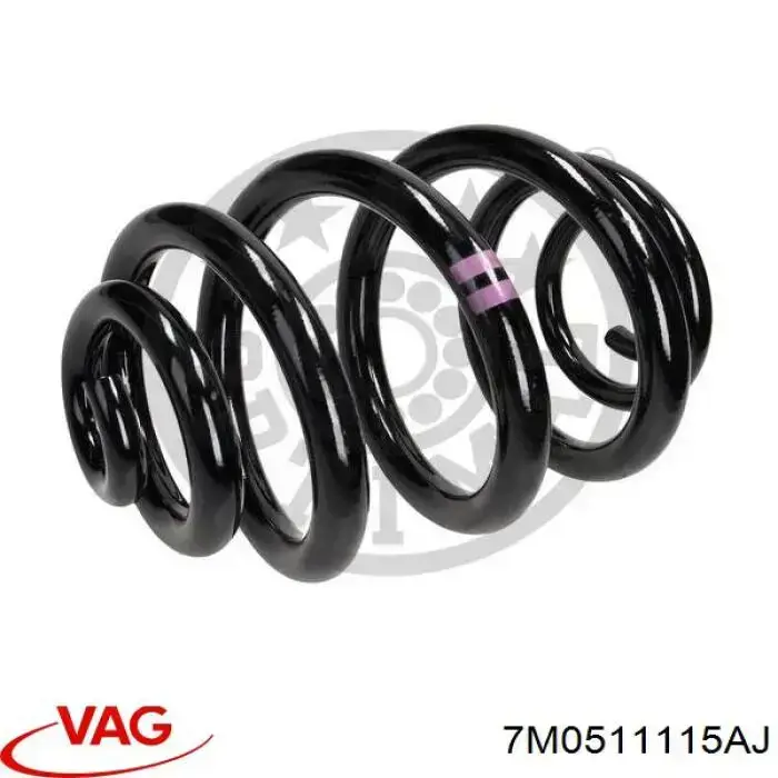 Comprar 7M0511115AJ VAG Muelle de eje trasero