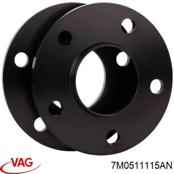 Comprar 7M0511115AN VAG Muelle de eje trasero