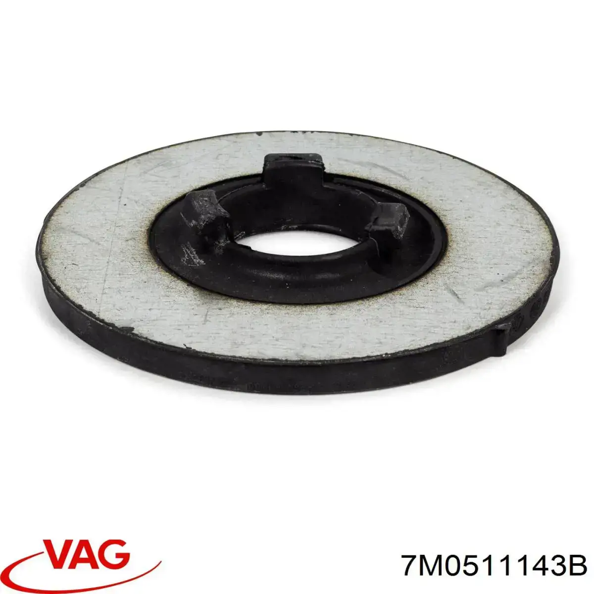 Comprar 7M0511143B VAG Aislador de resorte trasero inferior de goma