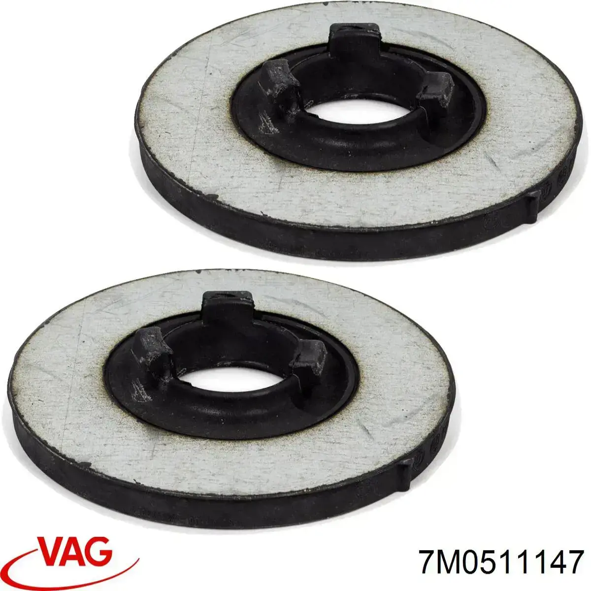 Comprar 7M0511147 VAG Aislador de resorte trasero superior