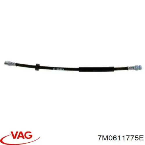 7M0611775E VAG tubo flexible de frenos trasero