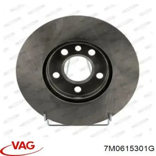 Frenos delanteros VAG 7M0615301G precio, desde 37,33 EUR