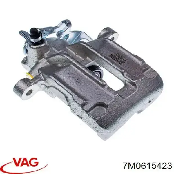 Pinza de freno trasera izquierda 7M0615423 VAG