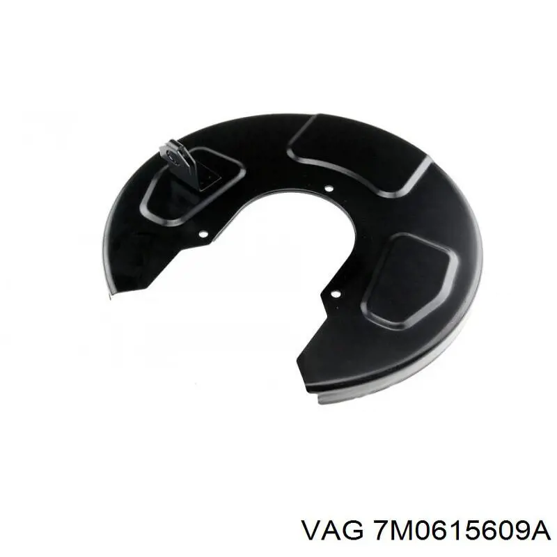 Comprar 7M0615609A VAG Protector de disco de freno trasero izquierdo