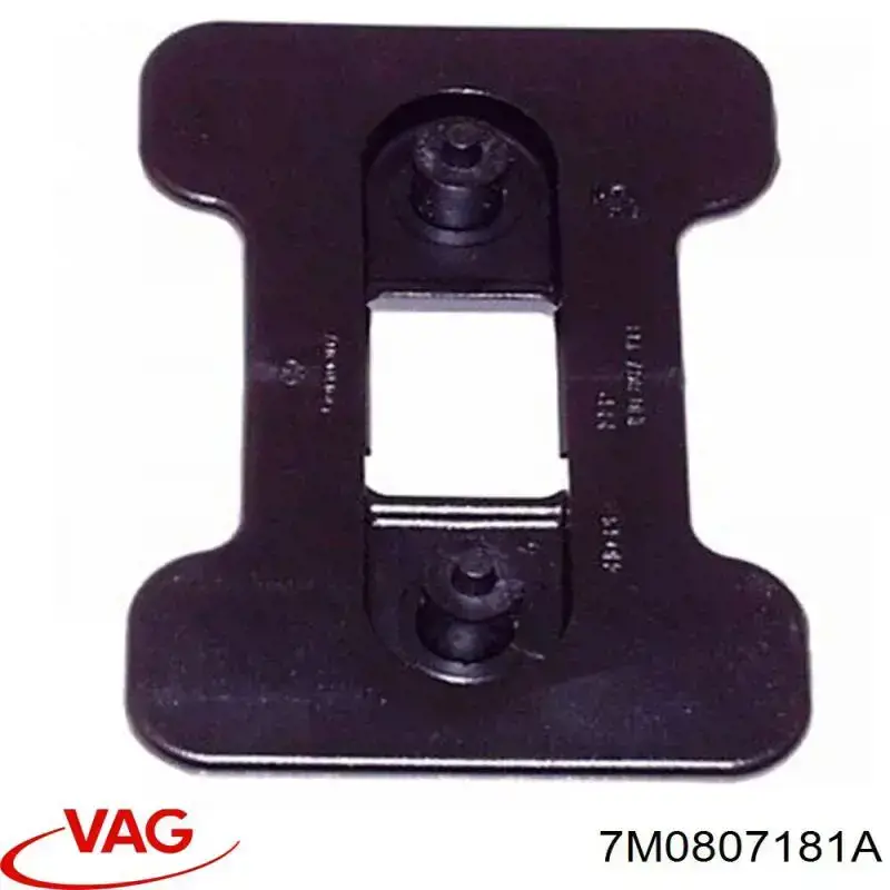 7M0807181A VAG soporte de guía para parachoques delantero