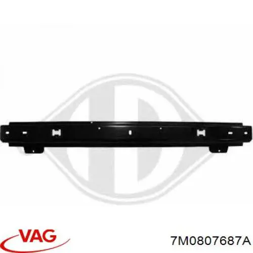 Refuerzo de parachoques delantero VAG 7M0807687A precio, desde 74,05 EUR