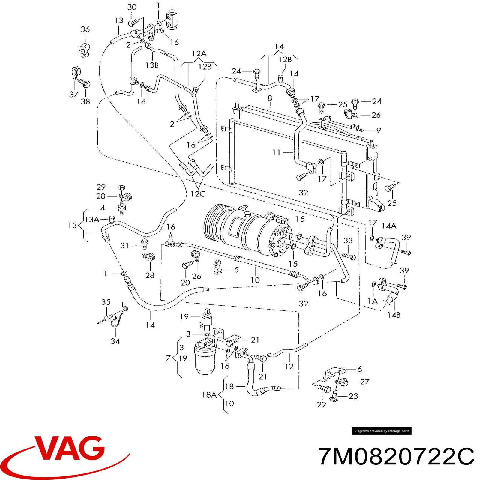  VAG 7M0820722C precio, desde 30,20 EUR