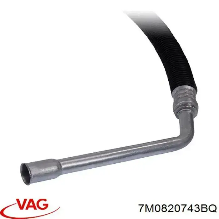Comprar 7M0820743BQ VAG Manguera de aire acondicionado de compresor al condensador