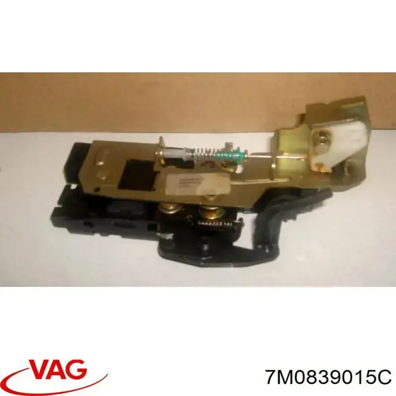 7M0839015C VAG Cerradura de puerta trasera izquierda