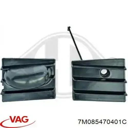 Comprar 7M085470401C VAG Tapa del enganche de remolcado delantera