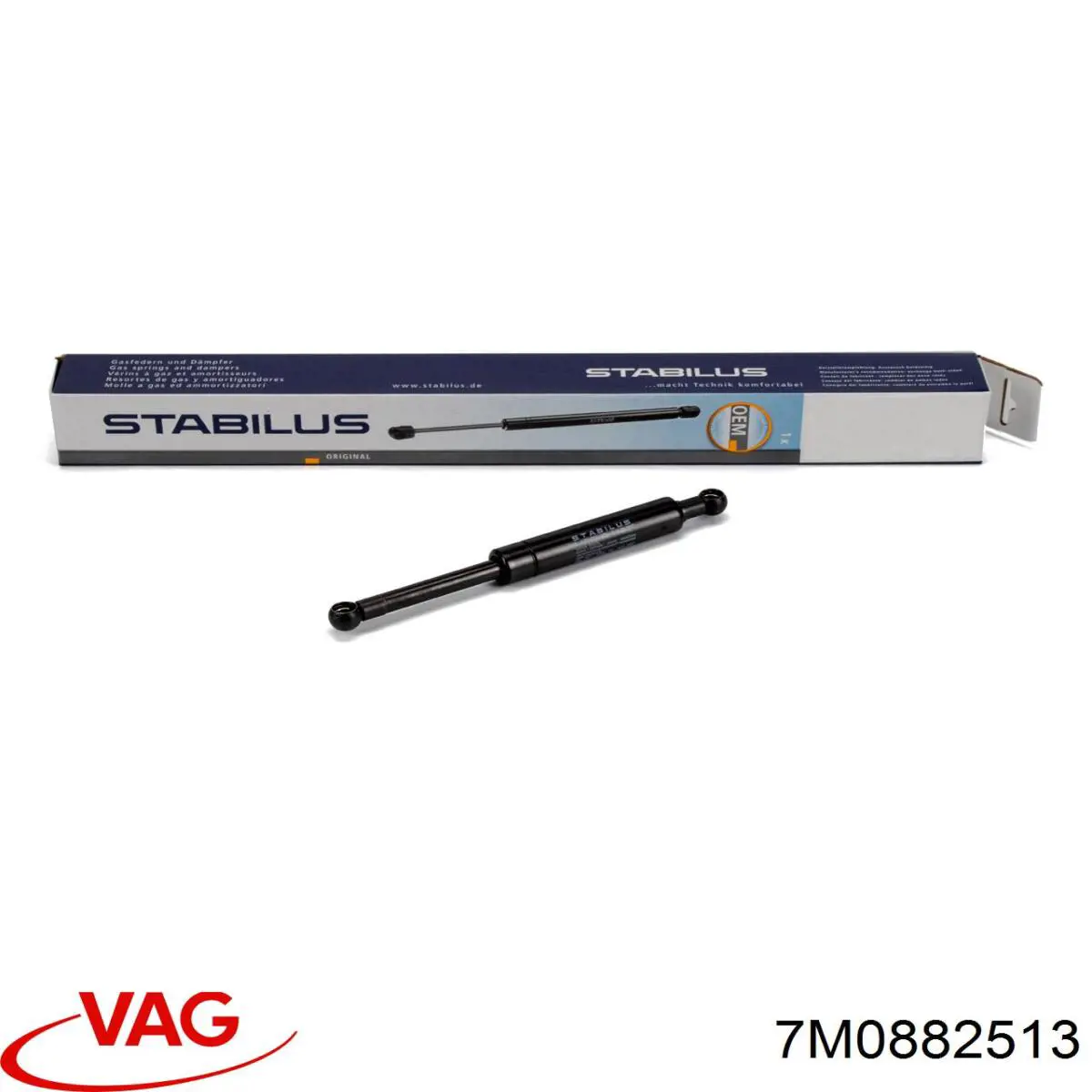 Amortiguador del respaldo abatible del asiento VAG 7M0882513 precio, desde 17,54 EUR