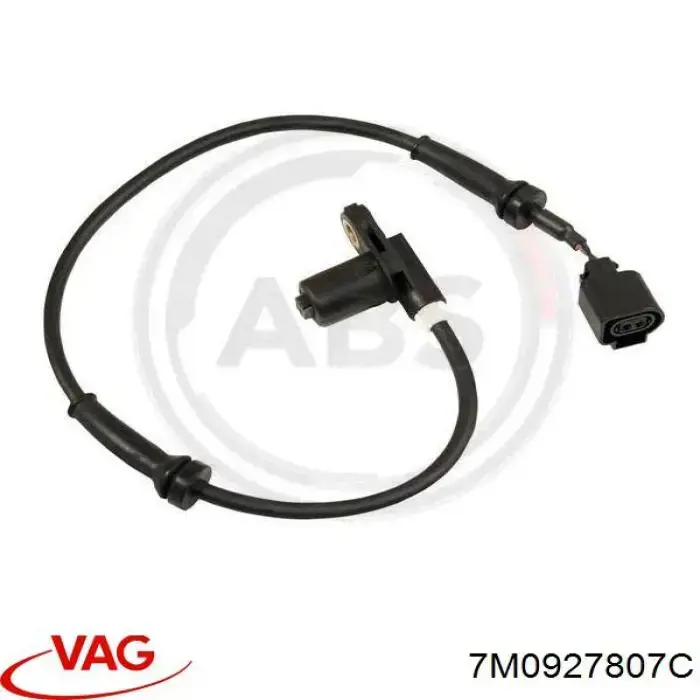 Comprar 7M0927807C VAG Sensor revoluciones de la rueda, delantero