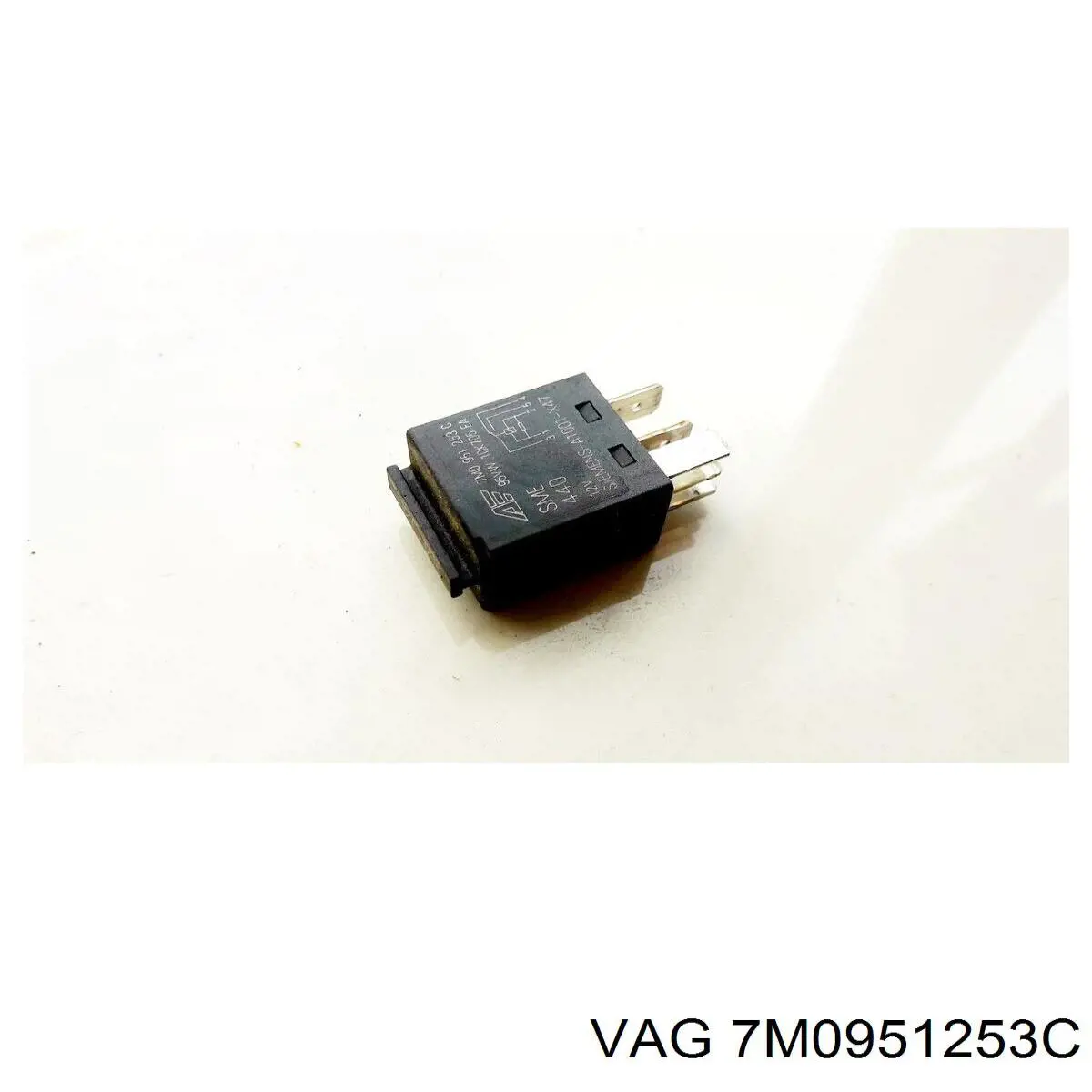 Relé eléctrico multifuncional 7M0951253C VAG