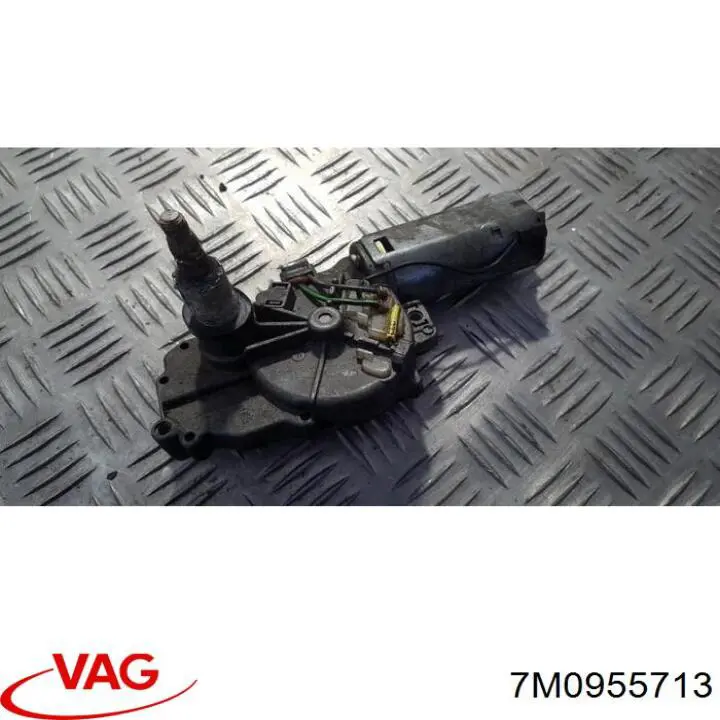 7M0955713B VAG motor limpiaparabrisas luna trasera