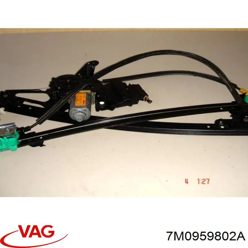 7M0959802A VAG motor eléctrico, elevalunas, puerta delantera derecha