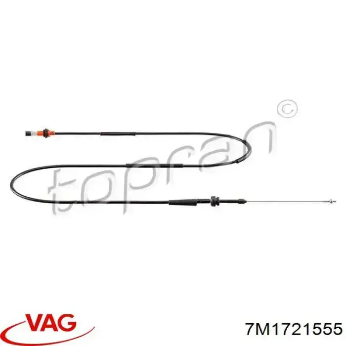 Comprar Cable del acelerador Volkswagen Sharan I 7M8, 7M9, 7M6
