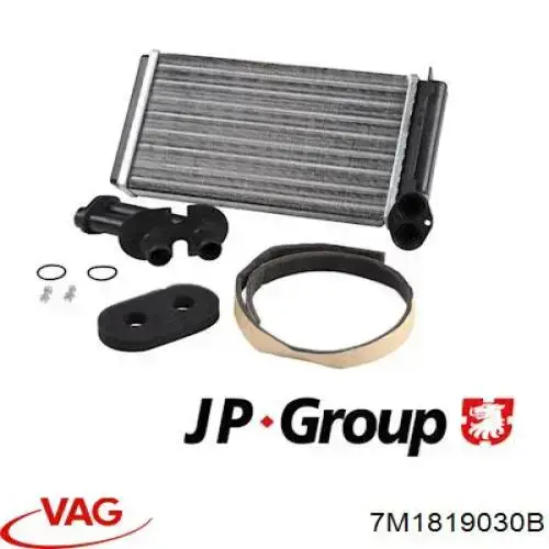 Comprar 7M1819030B VAG Radiador calefacción