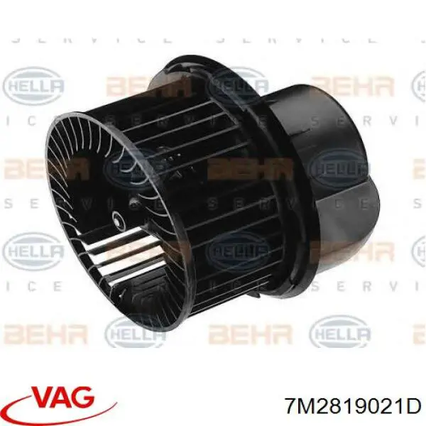 Comprar 7M2819021D VAG Motor de calefacción