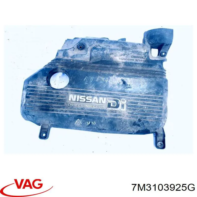 Tapa motor 7M3103925M VAG