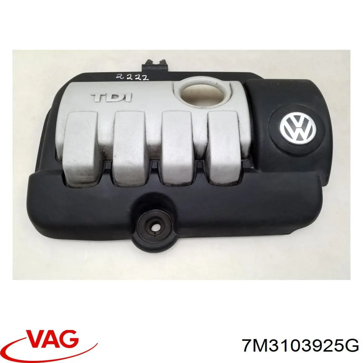 7M3103925M VAG Tapa del motor decorativa