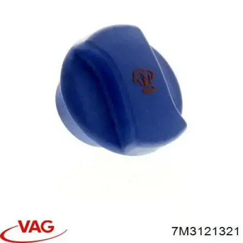 Tapa de radiador Seat Alhambra 7V8, 7V9