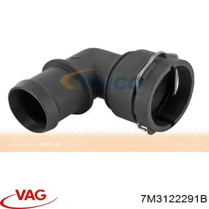 Comprar 7M3122291B VAG Acople rápido de la manguera del radiador