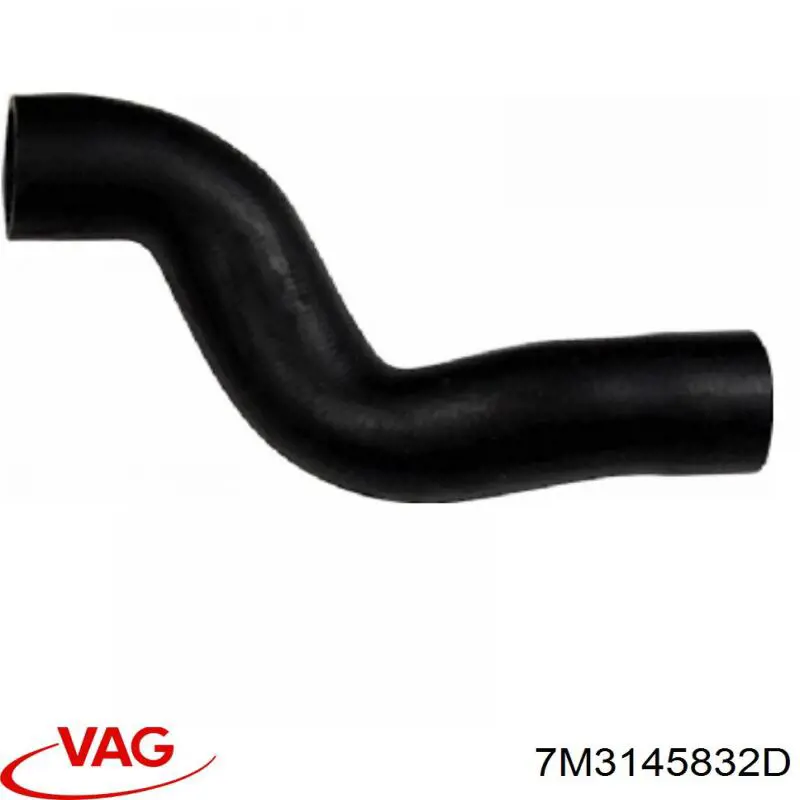7M3145832D VAG tubo flexible de aire de sobrealimentación derecho