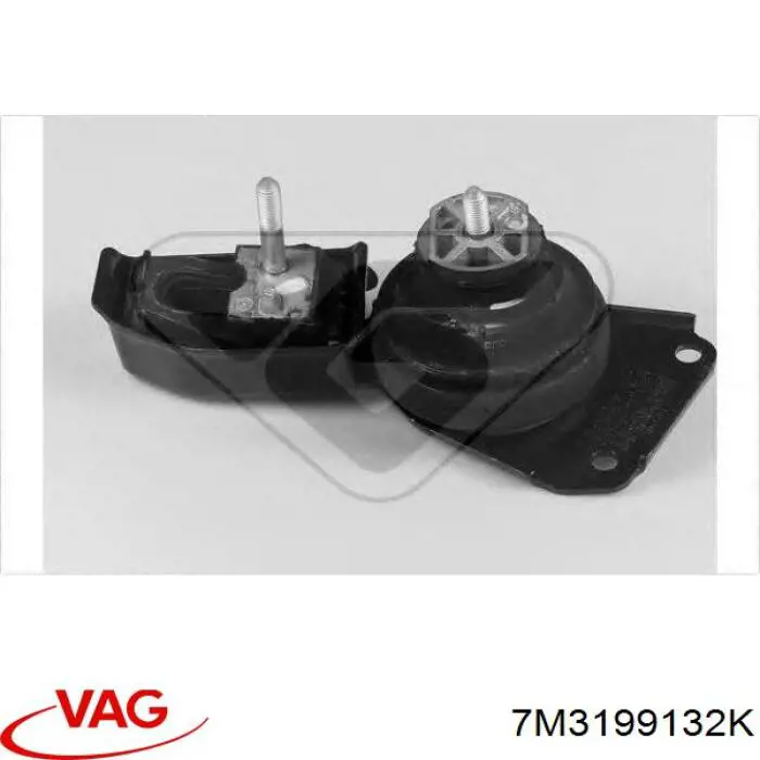 Soporte de motor derecho VAG 7M3199132K precio, desde 81,14 EUR