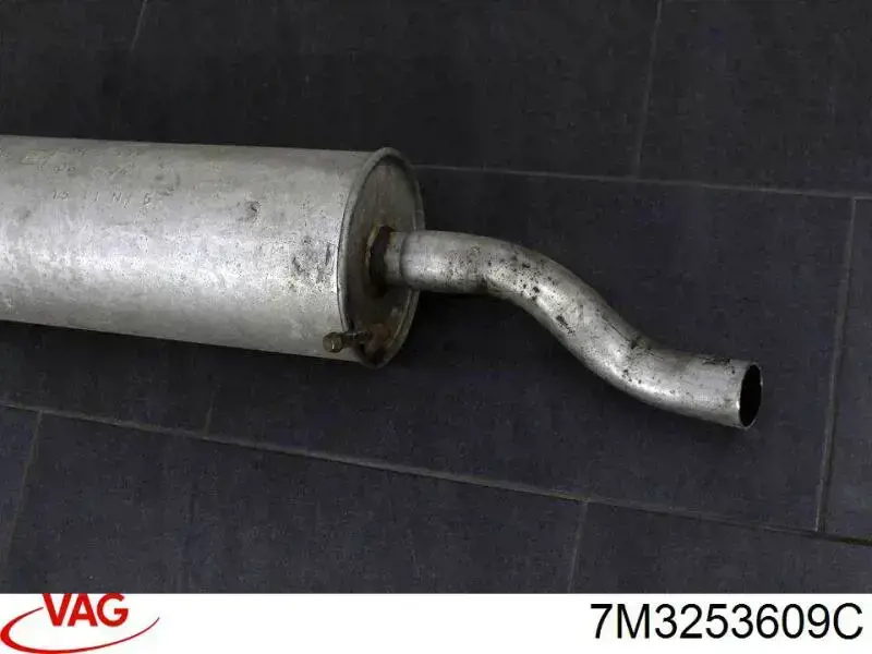 Silenciador trasero VAG 7M3253609C precio, desde 81,20 EUR