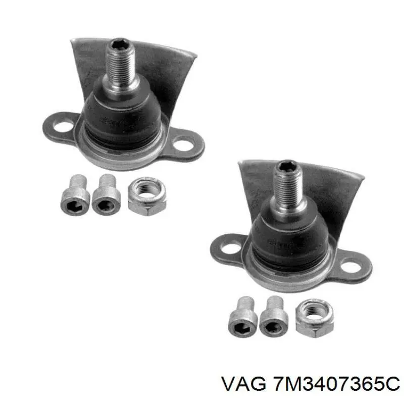 Rótula inferior de suspensión VAG 7M3407365C precio, desde 12,08 EUR