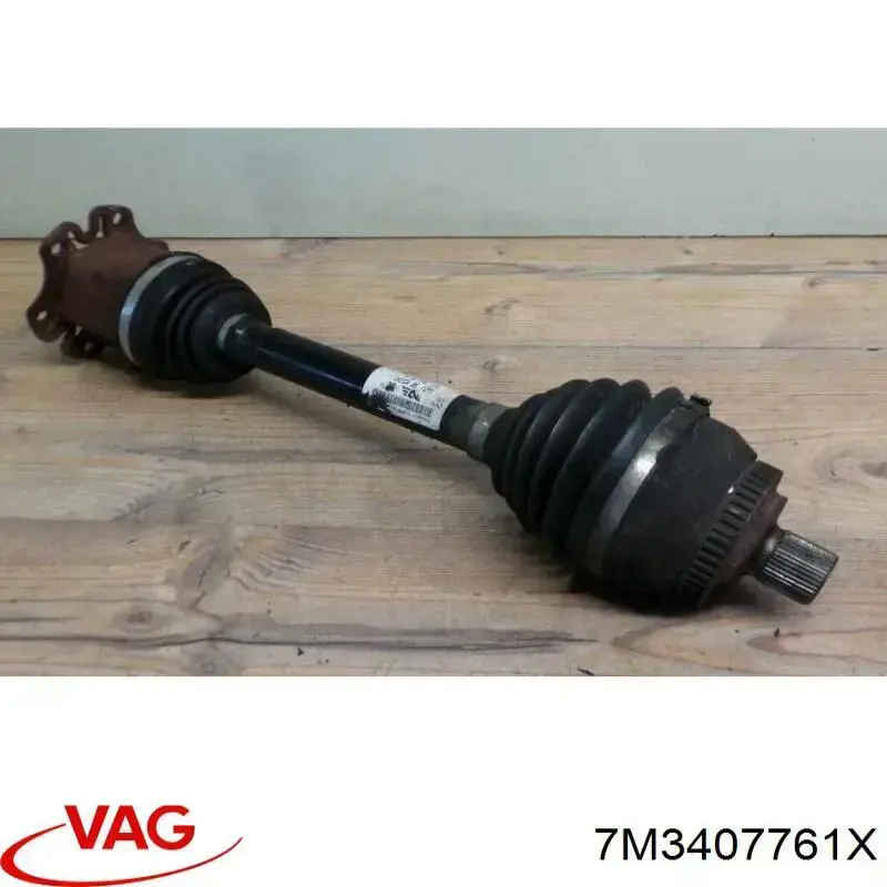 Semieje delantero izquierdo VAG 7M3407761X precio, desde 81,02 EUR
