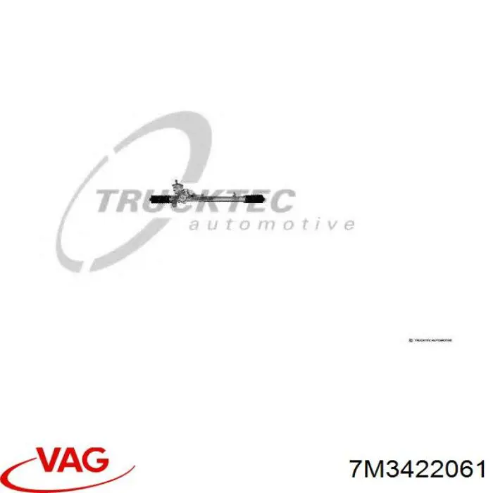 7M3422061X VAG cremallera de dirección