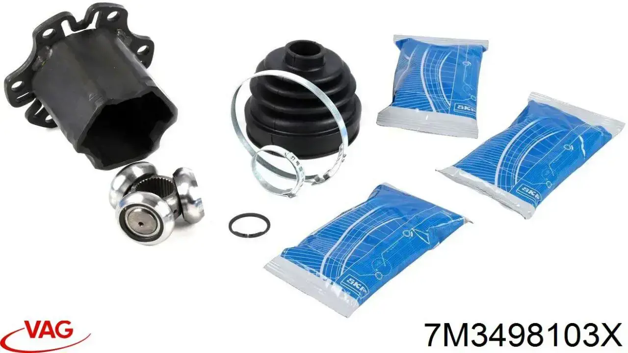 Junta homocinética interna delantera VAG 7M3498103X precio, desde 33,47 EUR