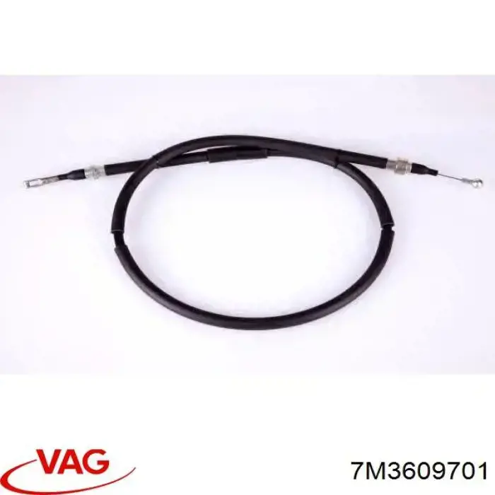 7M3609701 VAG cable de freno de mano trasero derecho/izquierdo