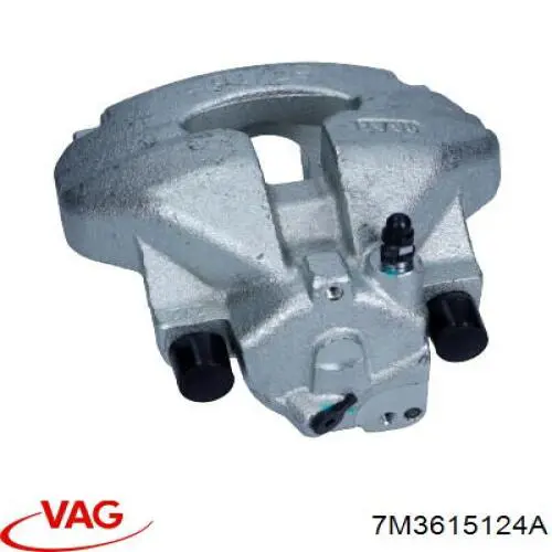 7M3615124A VAG pinza de freno delantera derecha