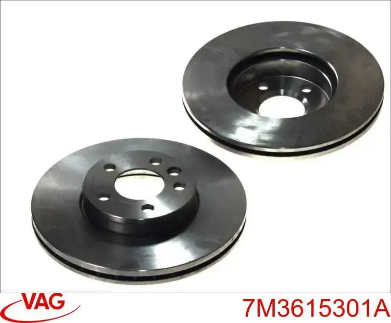 Comprar 7M3615301A VAG Freno de disco delantero