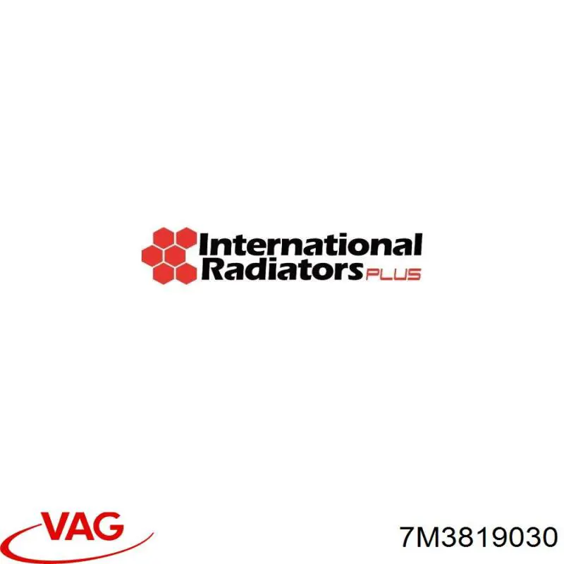 Radiador calefacción 7M3819030 VAG