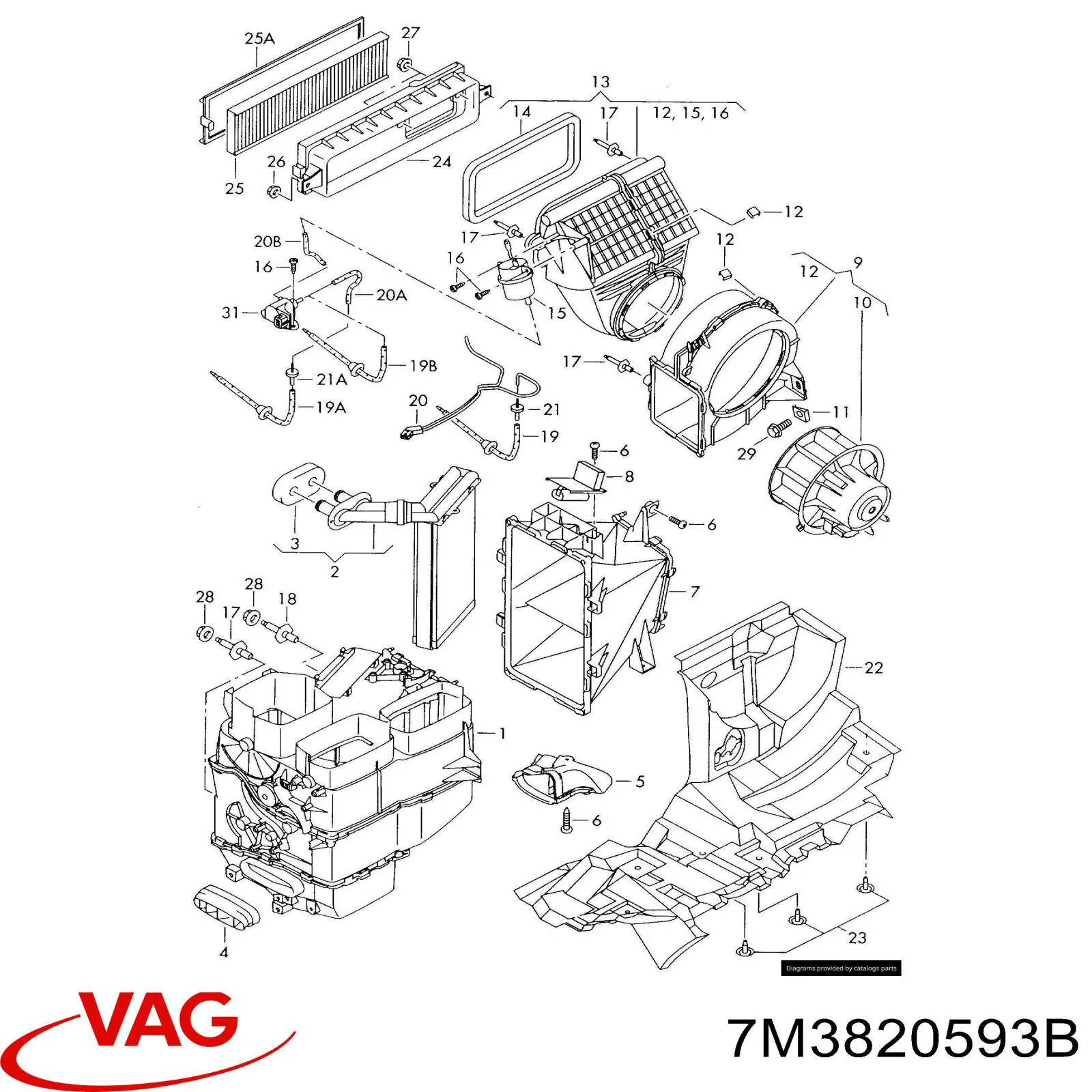  VAG 7M3820593B precio, desde 91,14 EUR